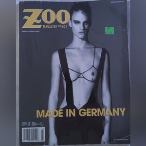 2004 ZOO No2! Rare Fashion Magazine
